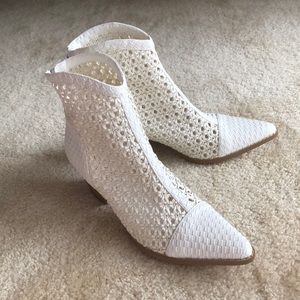 New white booties